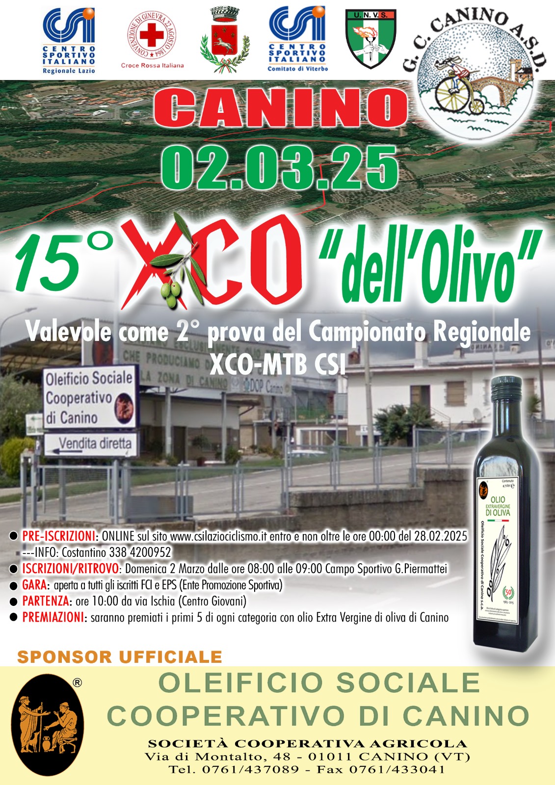 Locandina Terza Prova MTB XCO